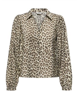 JDYBeatrice Life V-Neck Bluse - Birch